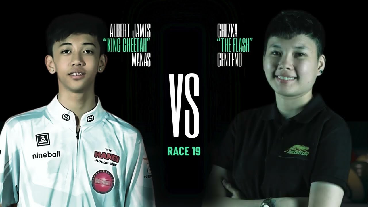 MARBOYS BILLIARDS 🇵🇭 Aj Manas vs Chezka Centeno 🇵🇭 - Race 19 - 10 Balls - Even
