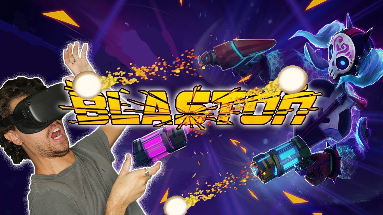 Is This The BEST VR Duelling Game?? | Blaston - Oculus Quest