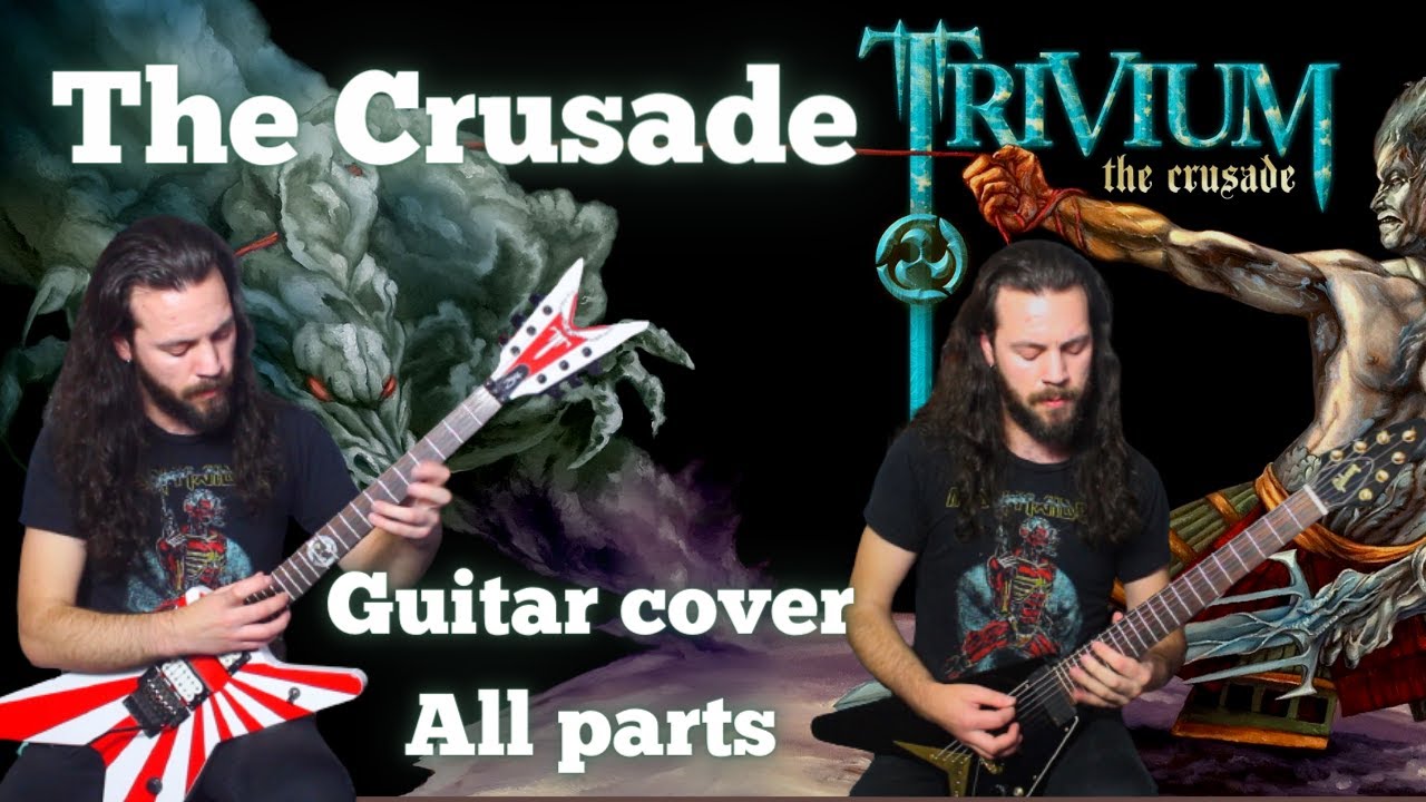 The Crusade - Trivium guitar cover | All parts | Gibson Flying V 7 String & Dean MKH ML