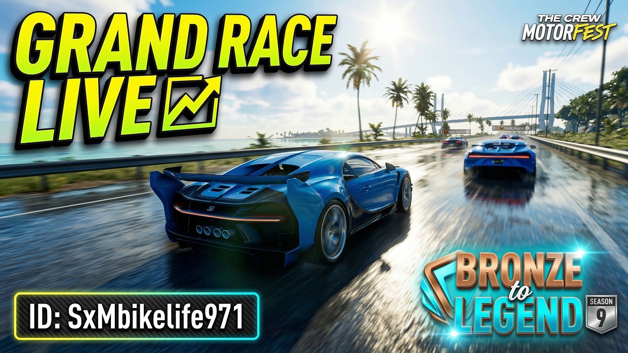 The Crew Motorfest Live: NASCAR, Grand Race & New Island [SEASON 9]