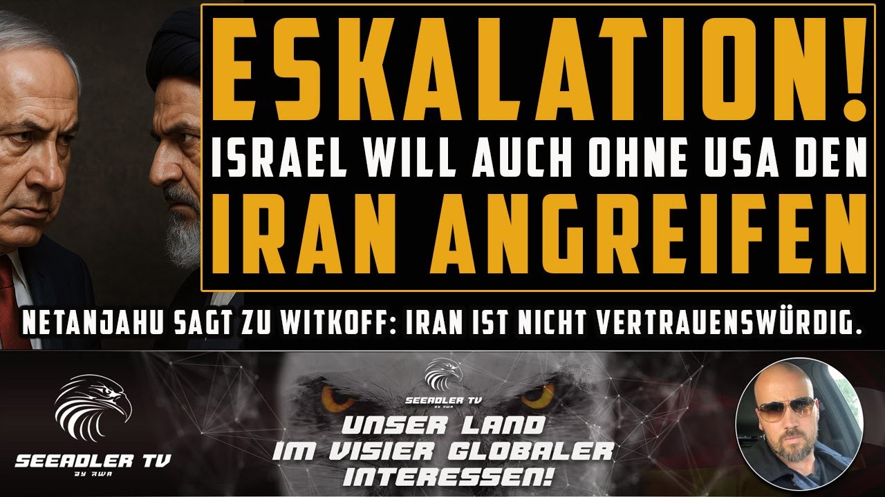 Netanjahu will wenn nötig auch ohne Trump den Iran angreifen! #ukraine