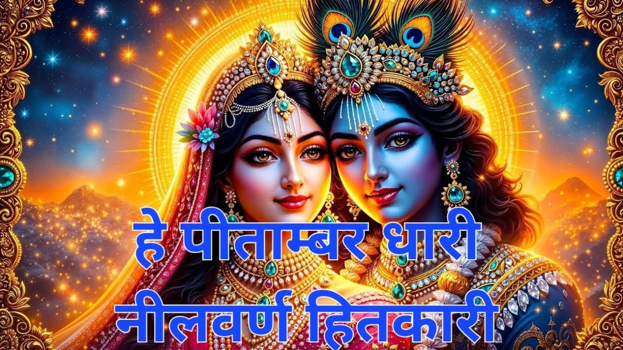 narayan stuti !!  he pitambar dhari, neelvarn hitkari !! 