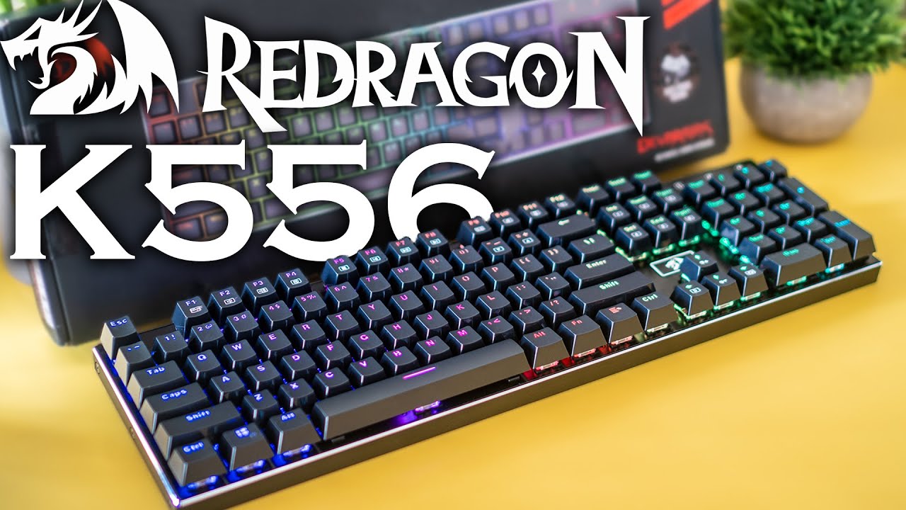 Распаковка и обзор — полноразмерная механическая клавиатура Redragon K556