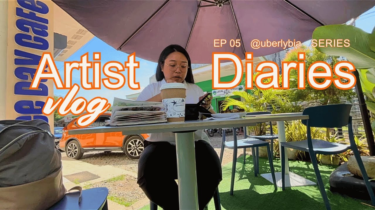 ep05  - ARTIST DIARIES - preparing for a workshop, chatty vlog