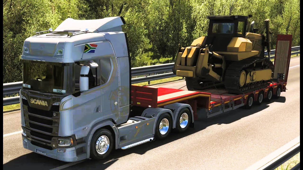 SCANIA 770S V8 OPEN PIPE 6X4 - EURO TRUCK SIMULATOR 2 - 4K60
