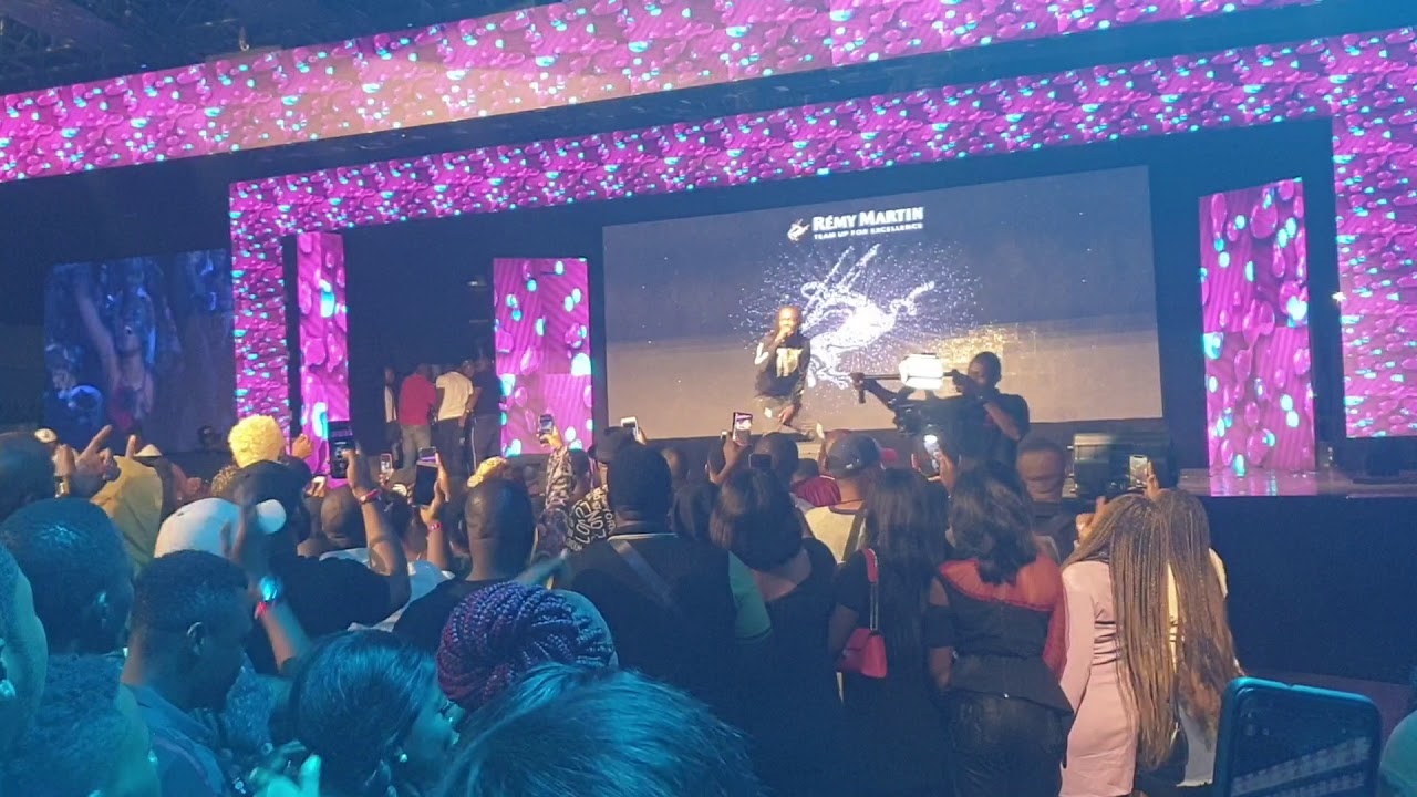 Watch Naira Marley perform at the Remy Martin Allstar Party in Lagos