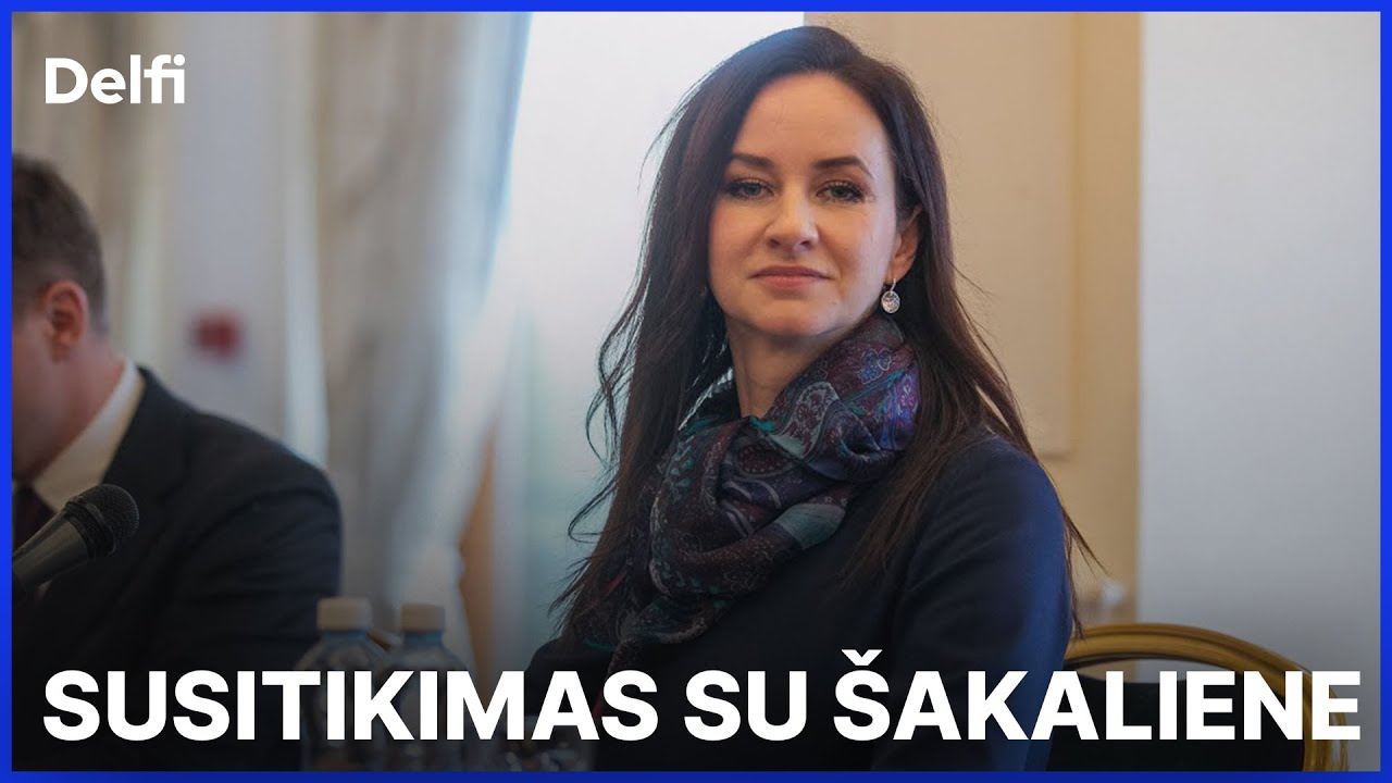 Tiesiogiai &ndash; i&scaron; Vyriausybės: premjerės Ruginienės komentaras po susitikimo su &Scaron;akaliene