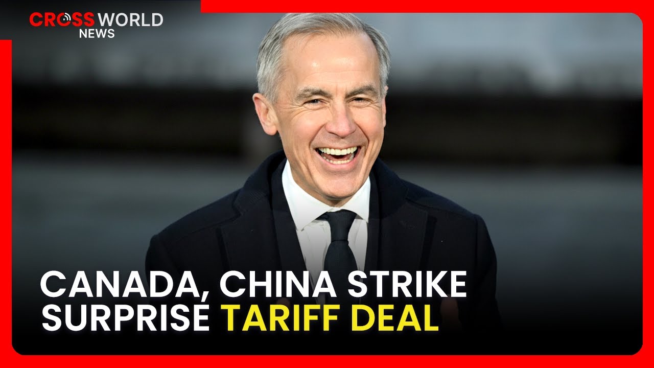 Mark Carney stellt vorl&auml;ufiges Abkommen mit China zur Senkung der Z&ouml;lle vor