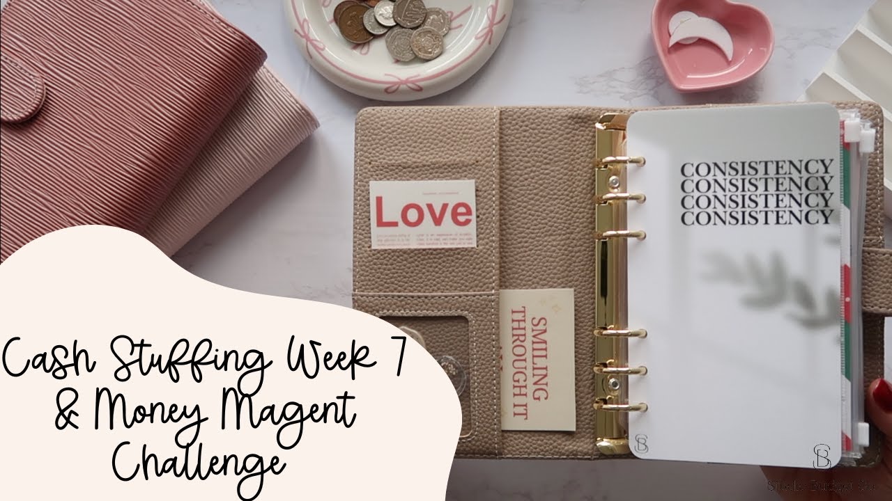 Cash Stuffing Week 7 & Money Magnet Challenge *GIVEAWAY* | Cash Stuffing