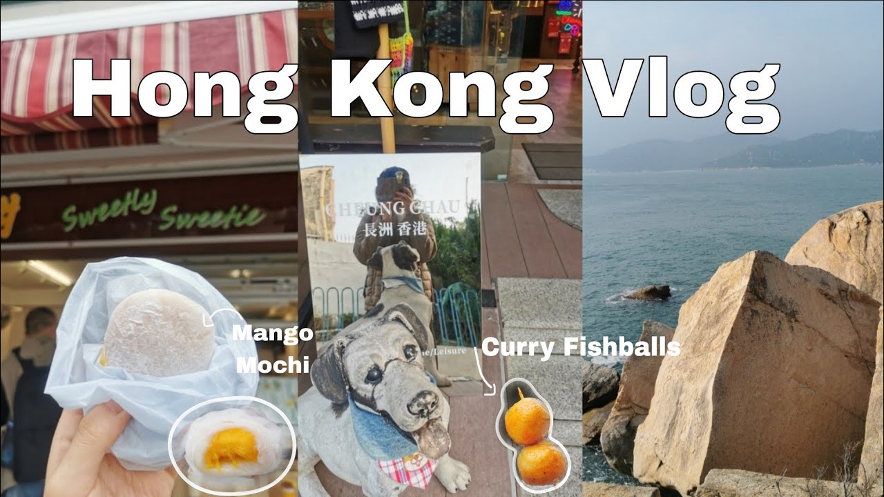 HONG KONG VLOG | a day out exploring hong kong's "dumbbell shaped" island 