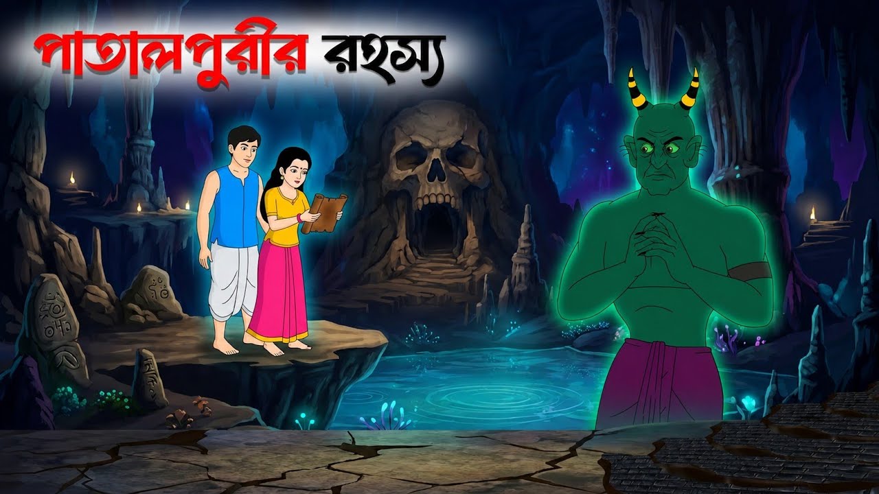 পাতালপুরীর রহস্য | Rupkothar Golpo | Bengali Moral Stories Cartoon | Thakumar Jhuli