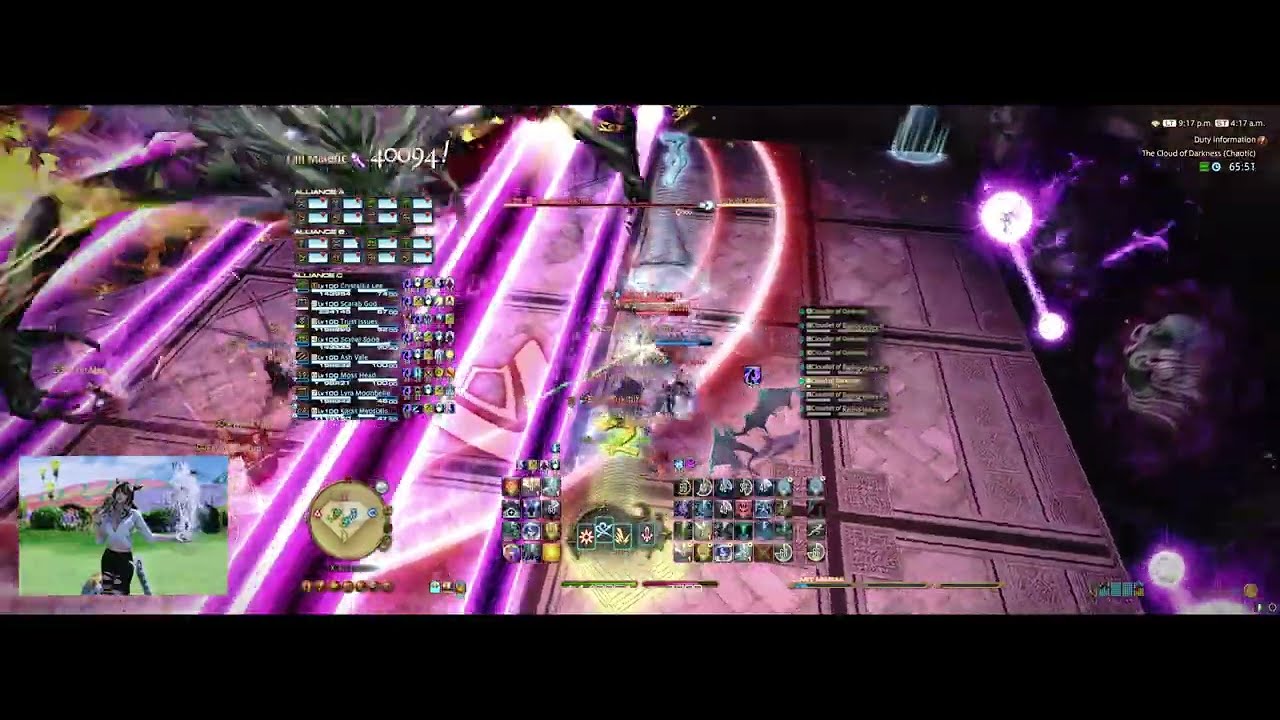 FFXIV - Cloud of Darkness RANK 1 AST PoV (Chaotic Ally Raid)