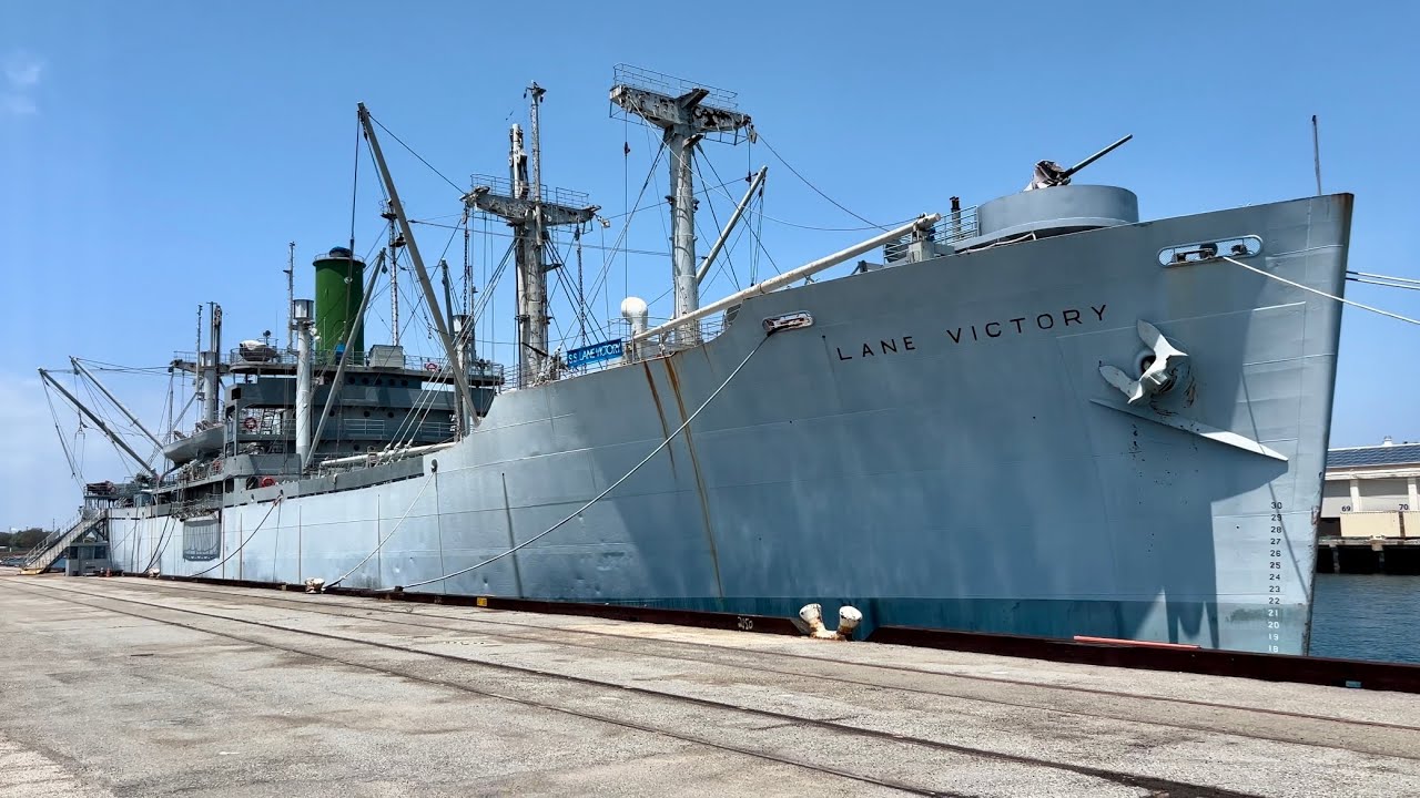 SS Lane Victory Merchant Marine Ship Tour