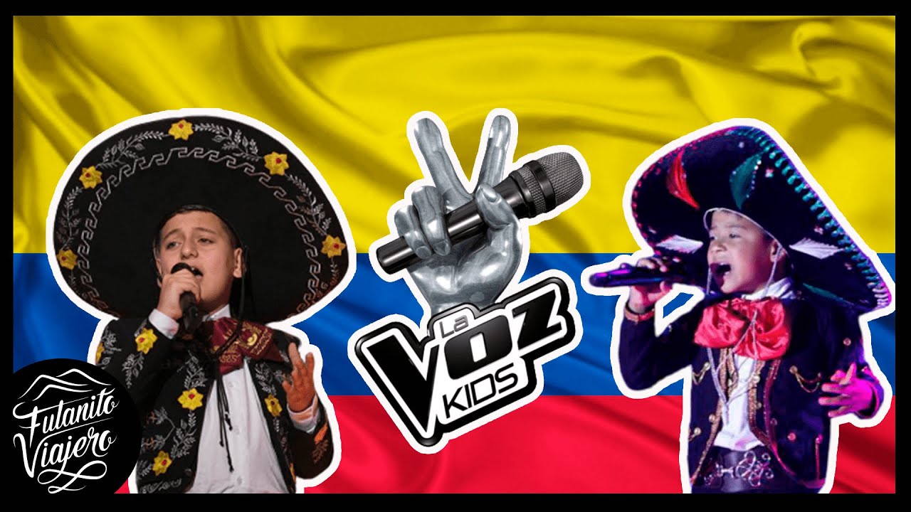 Top 10 Niños Colombianos Cantando Música Mexicana