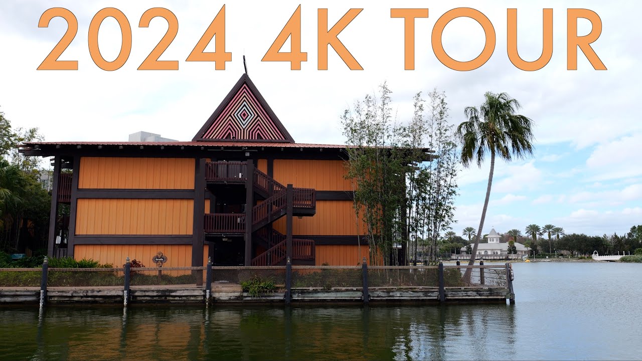 Disney's Polynesian Village Resort 2024 Tour & Walkthrough in 4K | Walt Disney World Magic Kingdom