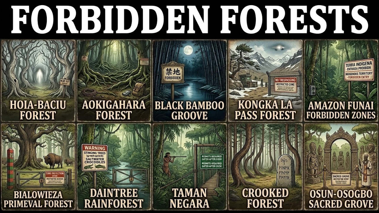 10 Forbidden Ancient Forests That Governments Won't Let Anyone Enter