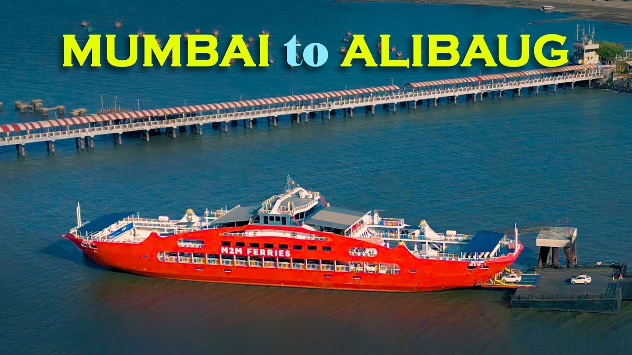Incredible MUMBAI to ALIBAUG RO RO Ferry Experience |  M2M Ferry | Konkan Ep-1 |  The Wander Jugnus