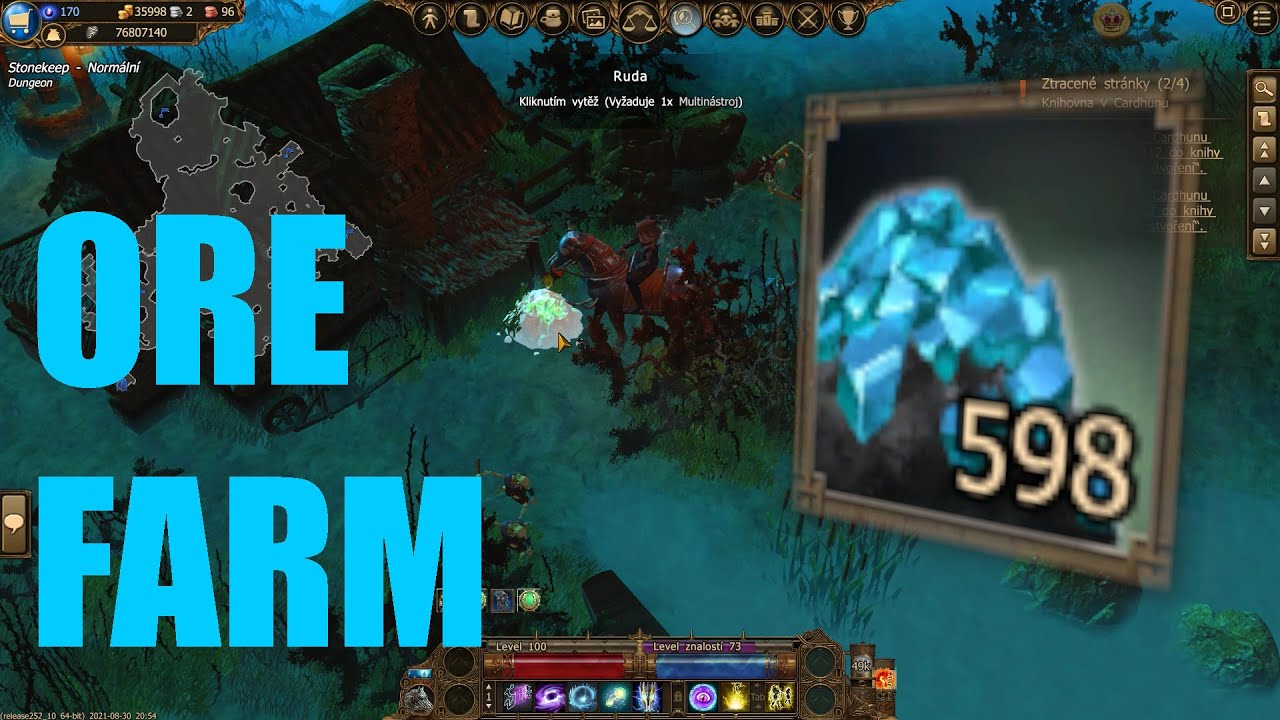 Drakensang Online Dark Legacy - ORE FARM