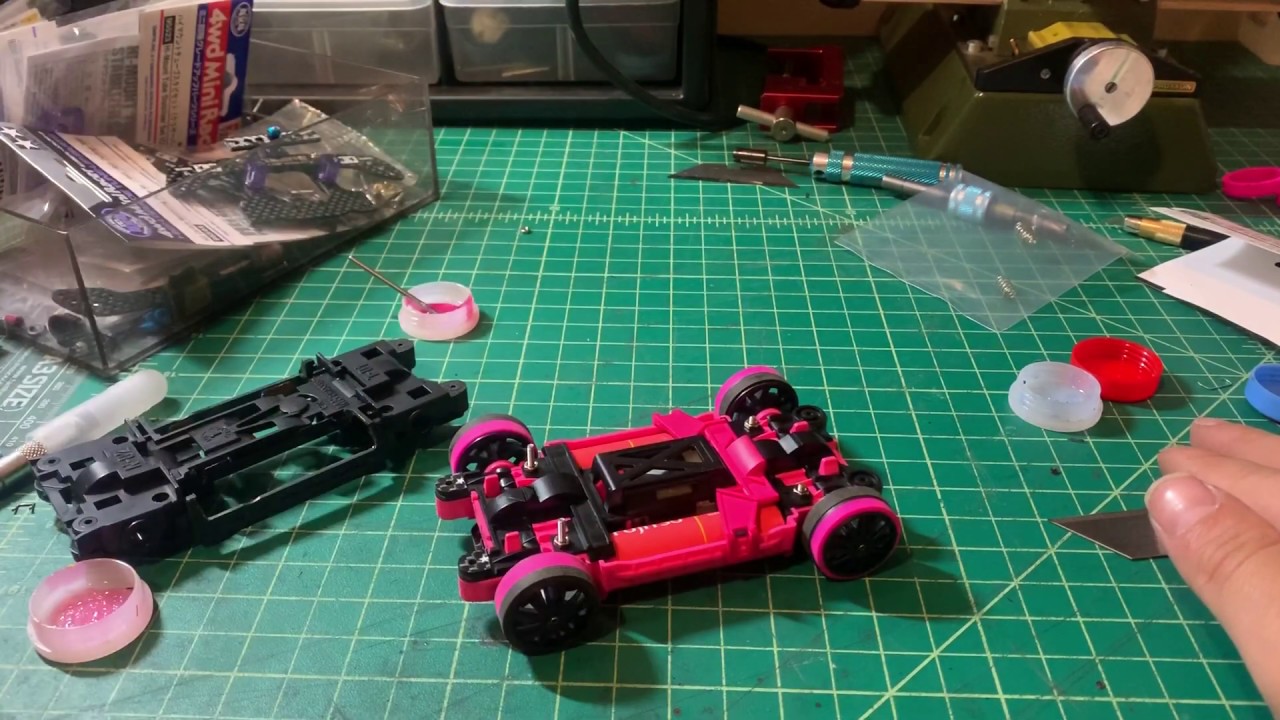 【ミニ四駆】year 2020 MS suspension / MSフレキ Spring setup on MS Suspension Ep2