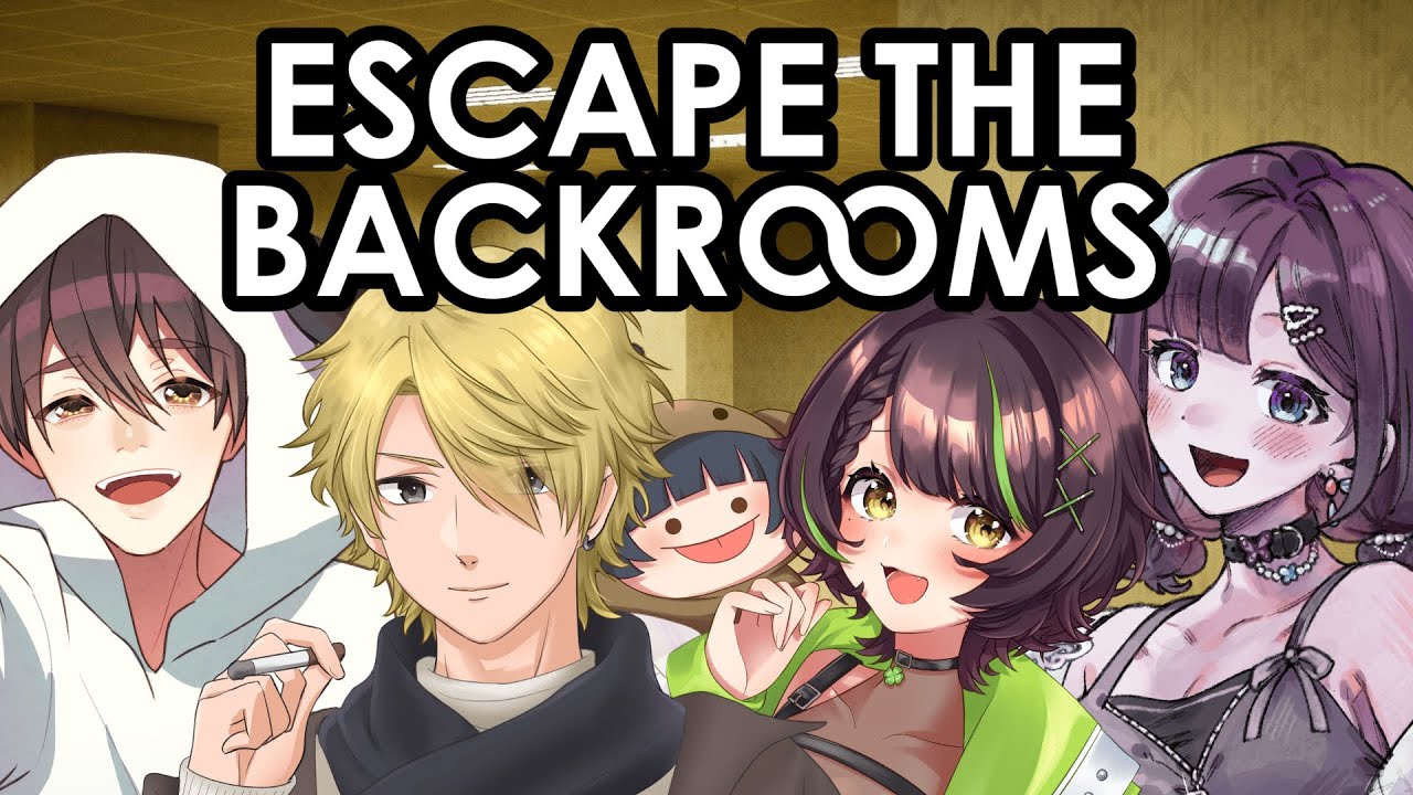 【#EscapetheBackrooms 】全エンディング制覇！？　#10月生誕会