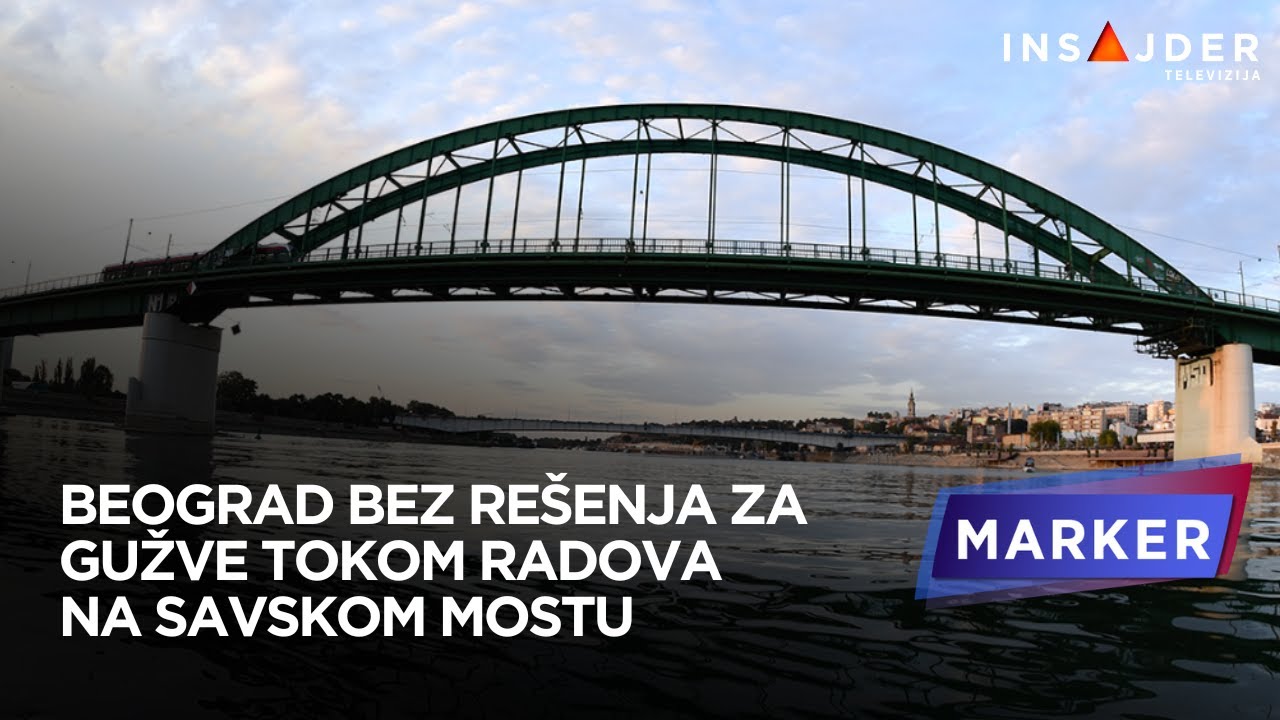 Bez rešenja za saobraćajne gužve tokom rušenja starog i izgradnje novog Savskog mosta
