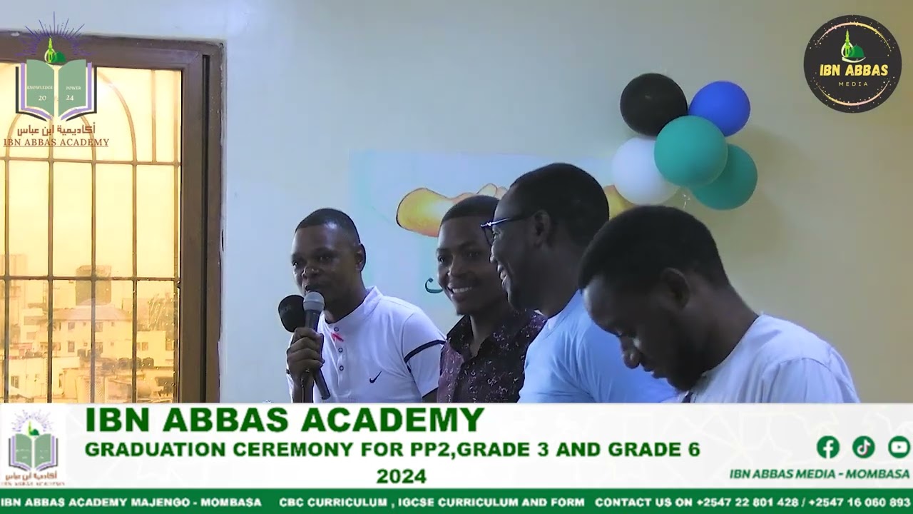GRADUATION CEREMONY FOR PP2 , GRADE 3 AND GRADE 6 2024