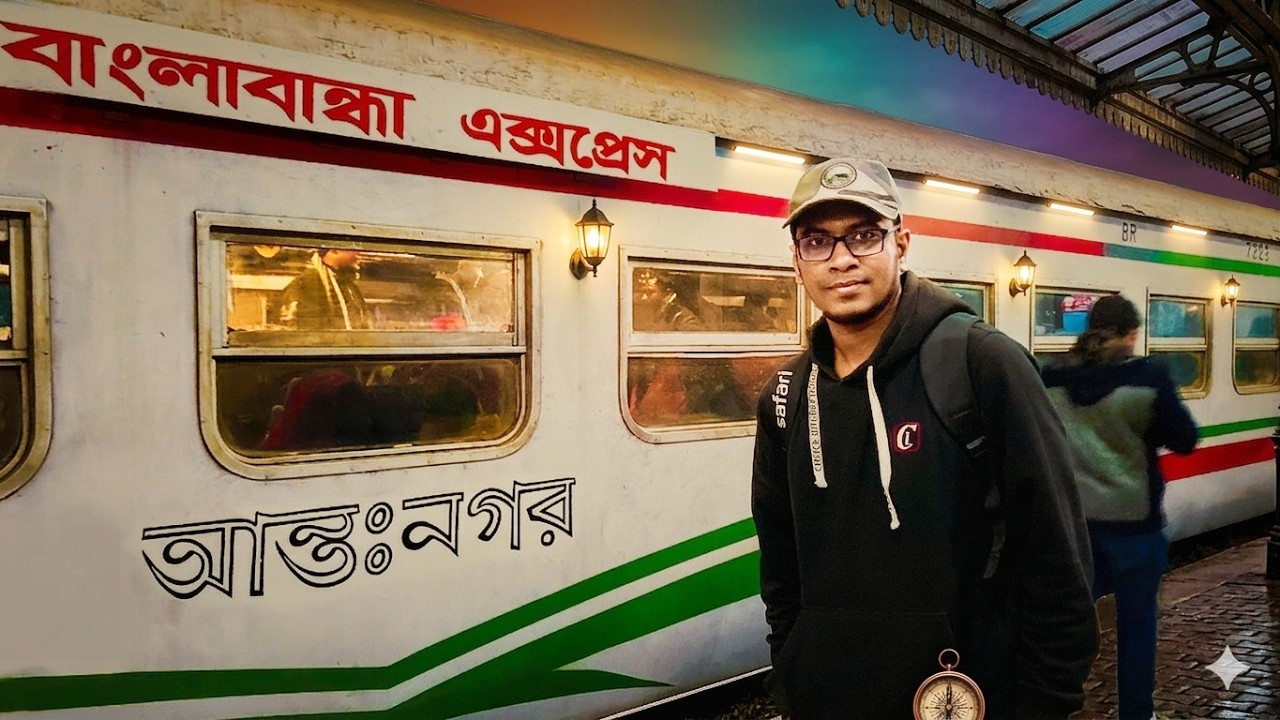 নাচতে নাচতে যাই । Banglabandha Express Rajshahi To Panchagarh । Train Journey