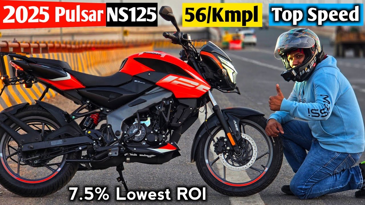 2025 Bajaj Pulsar NS125 Detailed Ride Review | New Features | Single Channel ABS | On Road Price