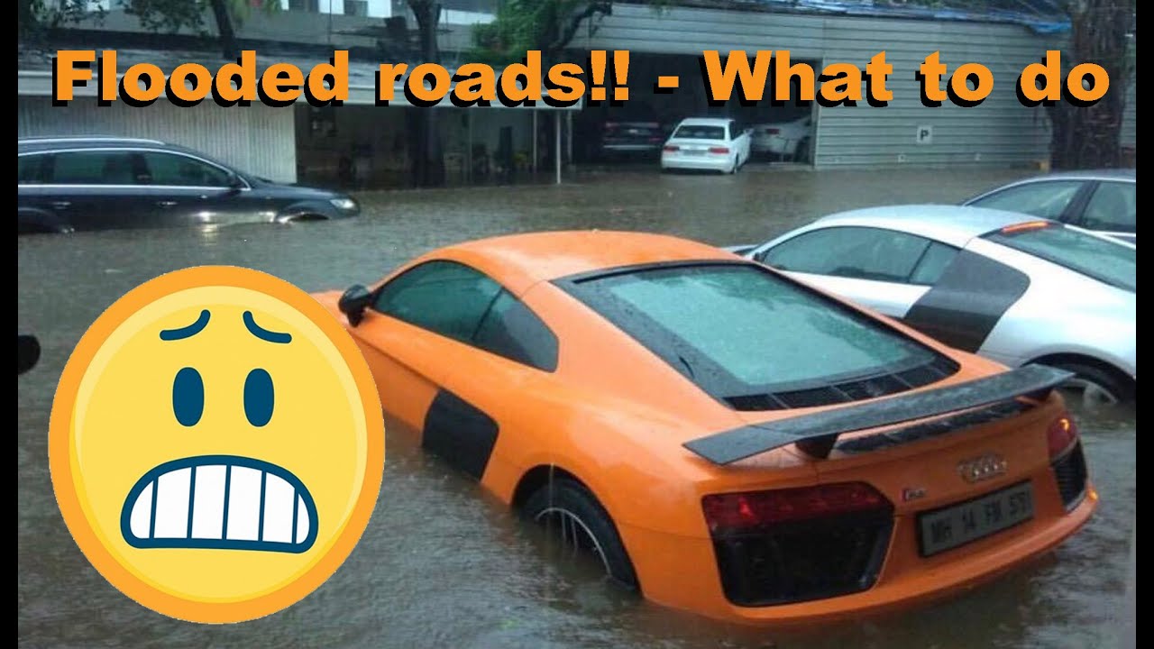How to drive through floods