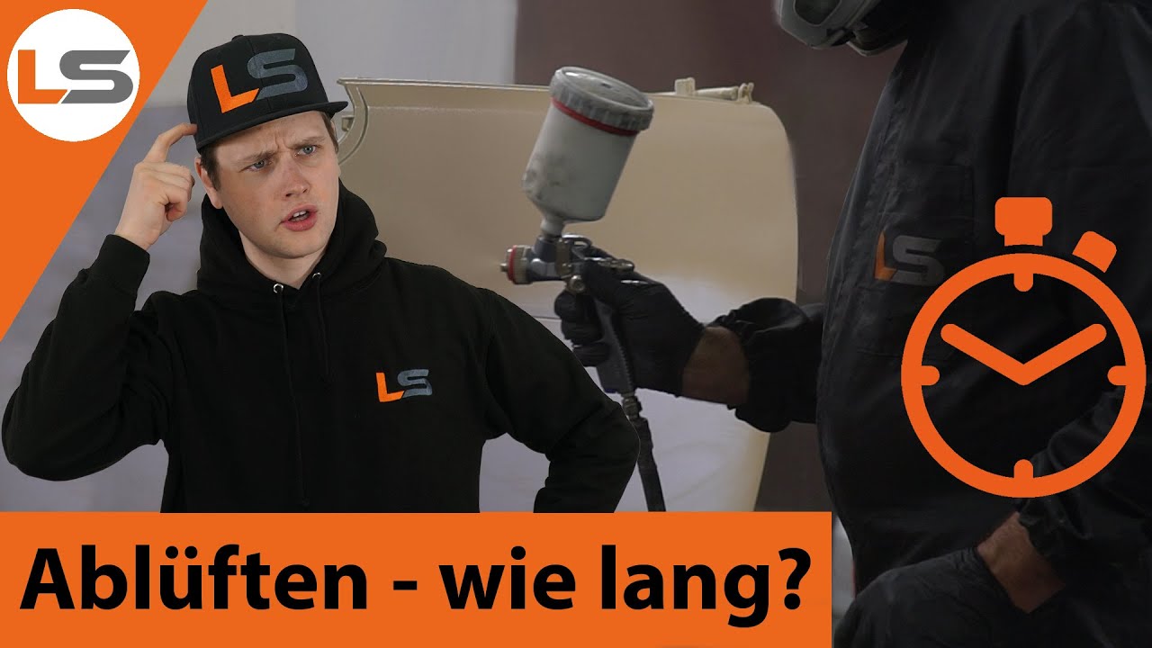 Ablüftzeiten beim Lackieren - unsere Tipps um Fehler zu vermeiden | LACKSTORE