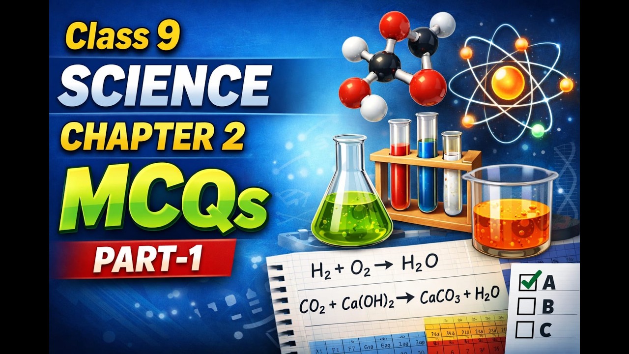 Class 9 Science Chapter 2 MCQ Part 1 (Assamese and English)