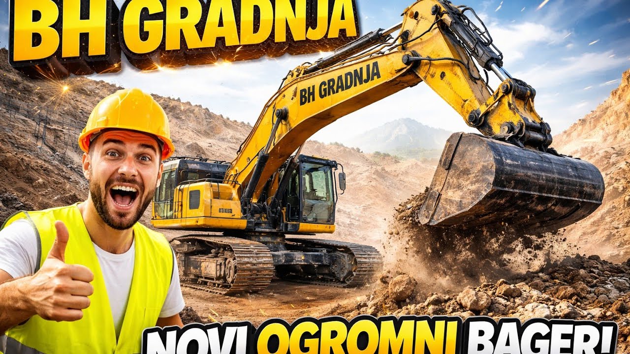 NOVI bager-BH GRADNJA