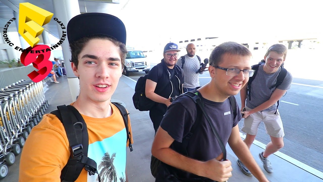 [DAY 1] MADE IT TO LA FOR MY 1ST EVER E3!! ft. Nathaniel Bandy, Reversal +more!