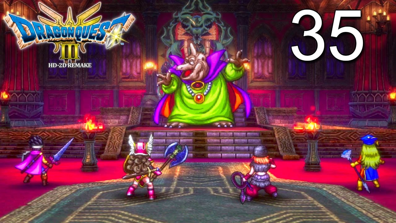DRAGON QUEST 3 HD 2D #35 - ¡La batalla final contra Baramos!