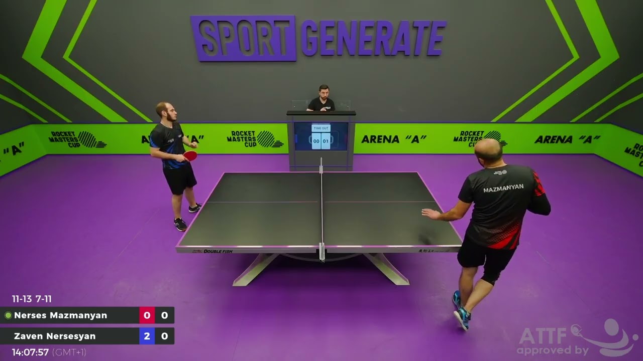 Table Tennis | N.Mazmanyan - Z.Nersesyan | 25.02.2026 14:00 (CET) | RMC.SP2 35294562