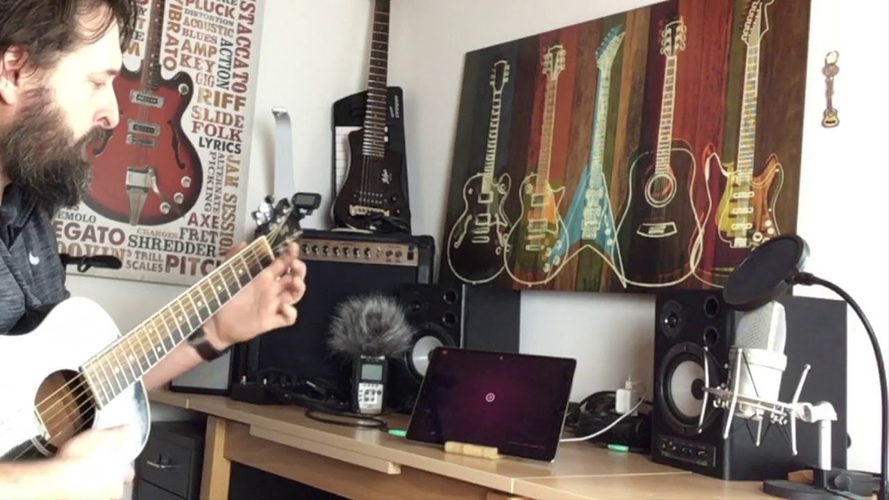 Musik Begleitung auf dem iPad