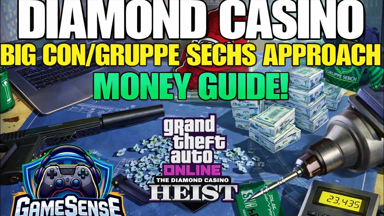 Damond casino hiest guided gameplay | Best way to make money in GTA Online | The big con approach |
