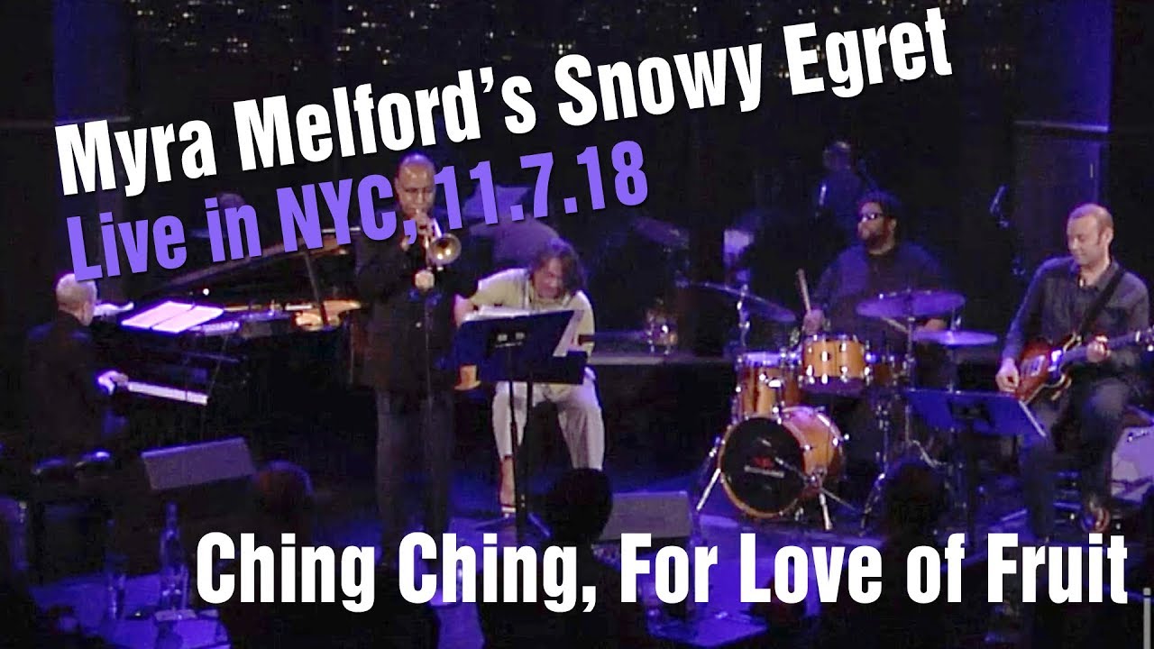 Snowy Egret: Ching Ching, For Love of Fruit | Myra Melford
