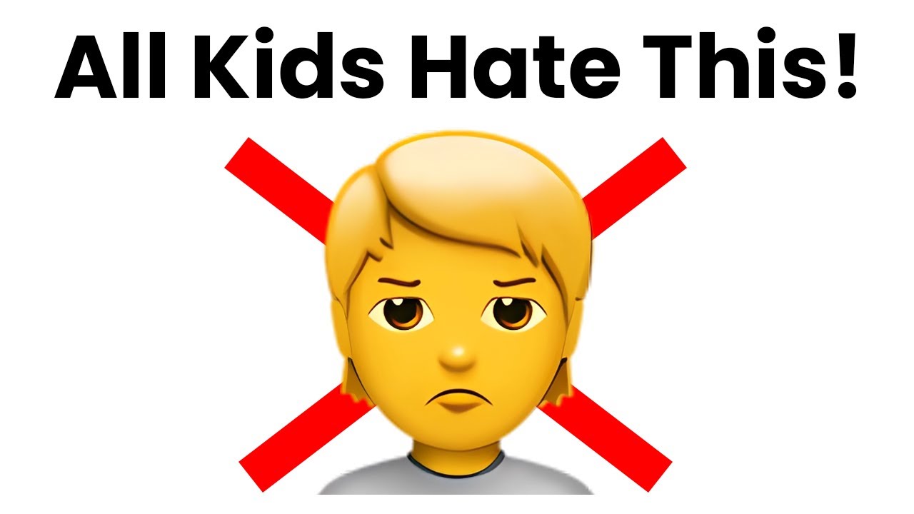 Kids hate when this happens