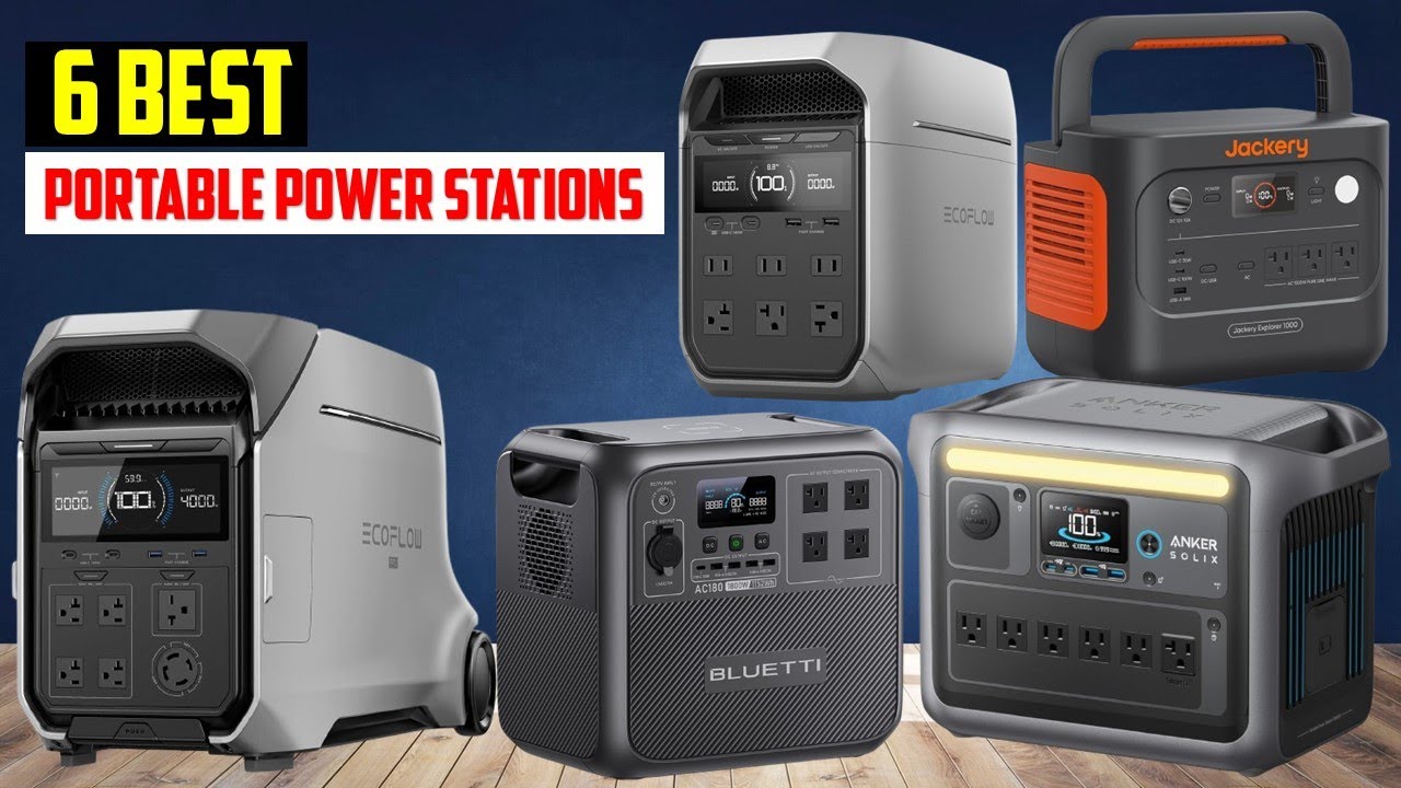 ✅Best portable power stations in 2025 | Top 6 best portable power stations in 2025