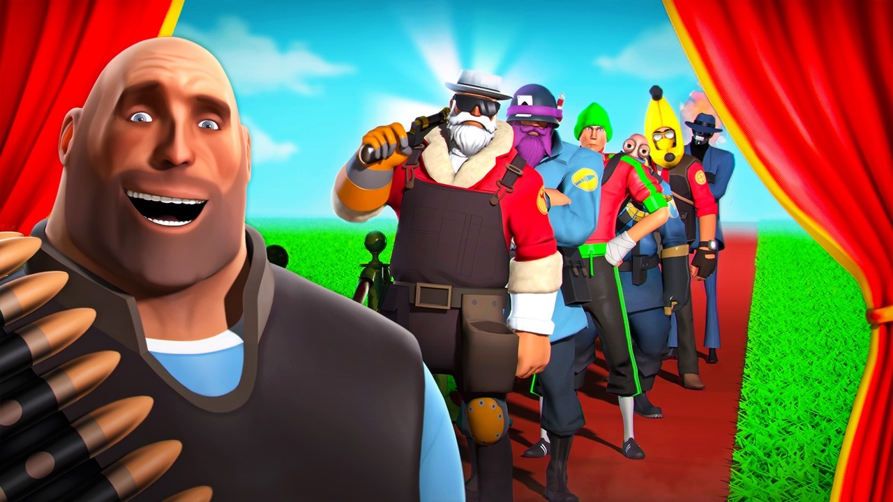 Крупнейший показ мод на TF2!