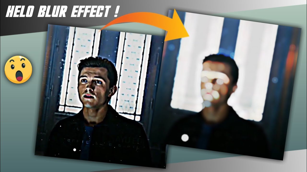 how to add halo blur effect in kinemaster|halo blur effect video editing