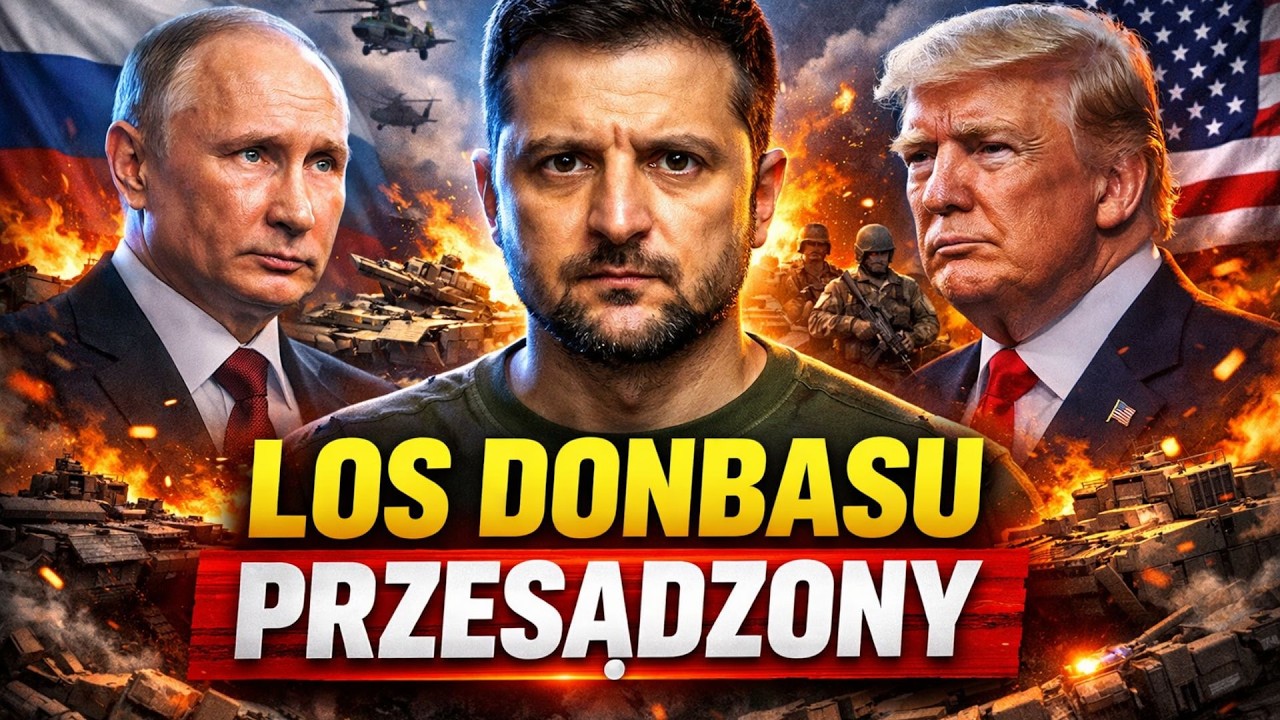 UKRAINA NIE USTĄPI w Donbasie! Zełenski STANOWCZO odrzuca propozycje Putina i Trumpa