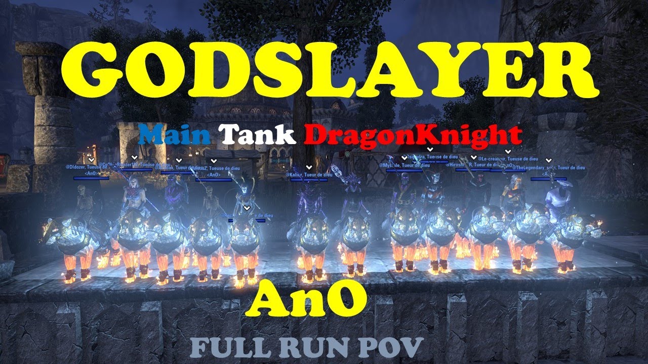 ESO   GODSLAYER Main Tank DK Pov - An0 - Markarth