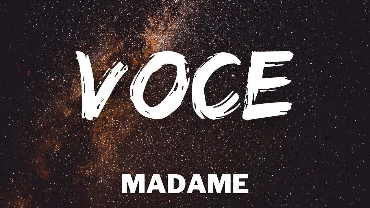 Madame - Voce (Testo/Lyrics) (Sanremo 2021)