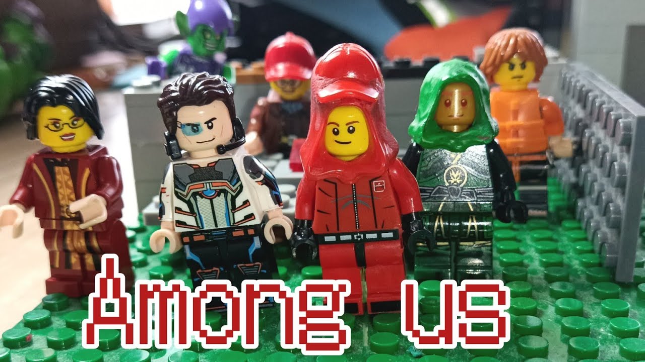 Лего Among us/ stop motion анимация.