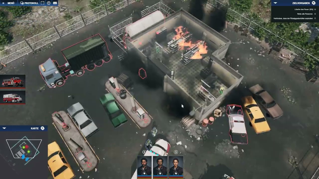 Fire Commander - Mission 1: Plaza Mall Tankstelle