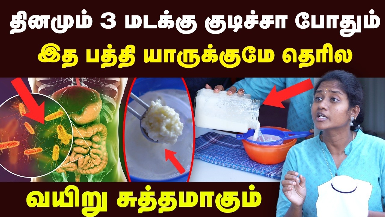 Miracle Drink: வயித்துல வர்ற எல்லா பிரச்சனைக்கும் இது போதுமாம்! | கெட்டே போகாத பால் | Gut health