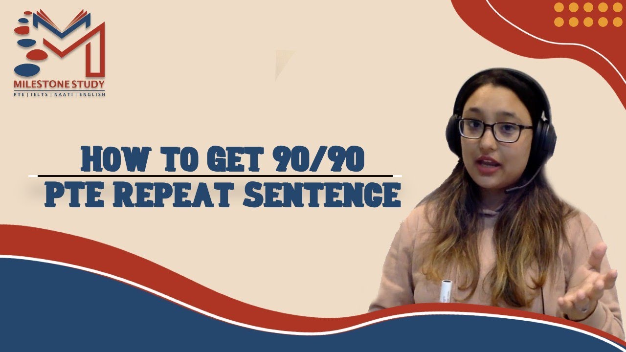Как получить 90/90 на экзамене PTE Speaking (повтор предложений) | Учитесь с помощью демонстраций...