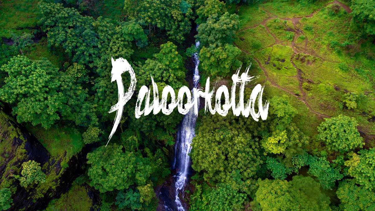 പാലൂർ കോട്ട വെള്ളച്ചാട്ടം ആകാശ ദൃശ്യം | Aerial view of paloorkotta waterfalls